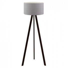 ΦΩΤΙΣΤΙΚΟ ΔΑΠΕΔΟΥ ΞΥΛΙΝΟ CRUZ  ΜΑΥΡΟ ΜΕ ΑΣΗΜΙ ΚΑΠΕΛΟ HM7578.06 Φ38x140 εκ. - ΦΩΤΙΣΤΙΚΑ ΔΑΠΕΔΟΥ στο Milonadakis.gr