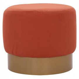 ΣΚΑΜΠΟ VINDE HM9260.02 ΚΟΡΑΛΙ ΜΕ ΧΡΥΣΗ ΒΑΣΗ Φ40x35 εκ. - ΠΟΥΦ - ΣΚΑΜΠΟ - ΜΠΑΟΥΛΟ στο Milonadakis.gr