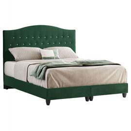 ΚΡΕΒΑΤΙ MALENA ΑΠΟ ΚΥΠΑΡΙΣΣΙ ΒΕΛΟΥΔΟ HM638.13 ΓΙΑ ΣΤΡΩΜΑ 150x200 εκ. - ΚΡΕΒΑΤΙΑ στο Milonadakis.gr