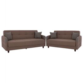 ΣΕΤ ΣΑΛΟΝΙΟΥ 2ΘΕΣΙΟΣ & 3ΘΕΣΙΟΣ HM11749.01-ΜΠΕΖ - ΚΑΝΑΠΕΔΕΣ-ΣΑΛΟΝΙΑ στο Milonadakis.gr