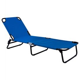 ΞΑΠΛΩΣΤΡΑ ΜΕΤΑΛΛΙΚΗ KALYNDA ΜΑΥΡΗ ΜΕ ΜΠΛΕ ΥΦΑΣΜΑ HM5278 - ΞΑΠΛΩΣΤΡΕΣ στο Milonadakis.gr