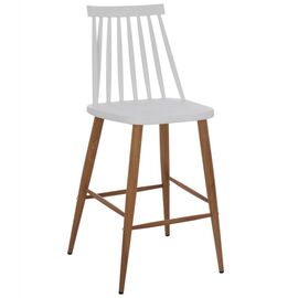 ΣΚΑΜΠΟ ΜΠΑΡ VANESSA HM9300.01 ΛΕΥΚΟ ΜΕΣΑΙΟΥ ΥΨΟΥΣ 43x45x97Υεκ. - ΣΚΑΜΠΟ ΜΠΑΡ στο Milonadakis.gr