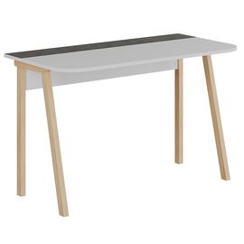 Γραφείο εργασίας Malia pakoworld λευκό-φυσικό-ανθρακί antique 120x60.5x75εκ - ΓΡΑΦΕΙΑ στο Milonadakis.gr