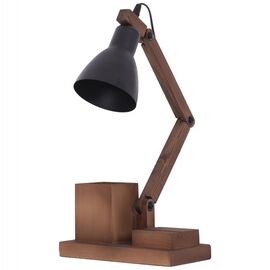 ΦΩΤΙΣΤΙΚΟ ΓΡΑΦΕΙΟΥ ΞΥΛΙΝΟ ΚΑΡΥΔΙ ΜΕ ΜΑΥΡΟ ΚΑΠΕΛΟ 23x35x50Υεκ.HM7702.01 - ΕΠΙΤΡΑΠΕΖΙΑ ΦΩΤΙΣΤΙΚΑ στο Milonadakis.gr