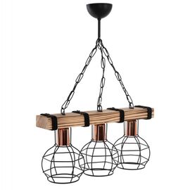 ΦΩΤΙΣΤΙΚΟ ΟΡΟΦΗΣ 3-ΦΩΤΟ ΜΕ ΞΥΛΟ ΚΑΙ ΜΕΤΑΛΛΙΚΑ ΠΛΕΓΜΑΤΑ 50x16x65Yεκ.HM7682.01 - ΦΩΤΙΣΤΙΚΑ ΟΡΟΦΗΣ στο Milonadakis.gr