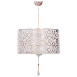 ΦΩΤΙΣΤΙΚΟ ΟΡΟΦΗΣ ΑΣΠΡΟ ΚΑΠΕΛΟ ΜΕ ΦΟΥΝΤΑ ΚΑΙ ΧΡΥΣΕΣ ΛΕΠΤΟΜΕΡΕΙΕΣ Φ40x90Yεκ.HM7647.02 - ΦΩΤΙΣΤΙΚΑ ΟΡΟΦΗΣ στο Milonadakis.gr