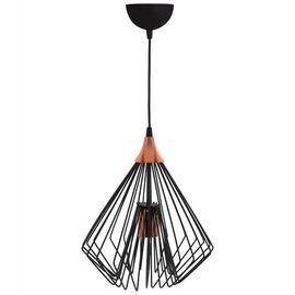 ΦΩΤΙΣΤΙΚΟ ΟΡΟΦΗΣ ΜΑΥΡΟ ΜΕΤΑΛΛΟ ΣΧΗΜΑ ΔΙΑΜΑΝΤΙ Φ28x60Yεκ.HM7683.01 - ΦΩΤΙΣΤΙΚΑ ΟΡΟΦΗΣ στο Milonadakis.gr