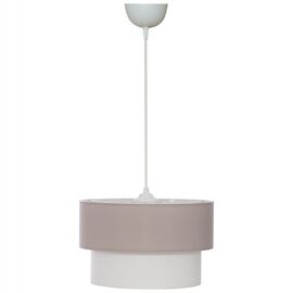 ΦΩΤΙΣΤΙΚΟ ΟΡΟΦΗΣ ME ΔΙΠΛΟ ΚΥΛΙΝΔΡΙΚΟ ΚΑΠΕΛΟ ΜΠΕΖ-ΕΚΡΟΥ Φ30x80Yεκ.HM7619.04 - ΦΩΤΙΣΤΙΚΑ ΟΡΟΦΗΣ στο Milonadakis.gr