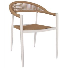 ΠΟΛΥΘΡΟΝΑ ΑΛΟΥΜΙΝΙΟΥ GRET HM5854.01 ΛΕΥΚΗ PE RATTAN ΜΠΕΖ 56x55,5x78Υεκ. - ΚΑΡΕΚΛΕΣ - ΠΟΛΥΘΡΟΝΕΣ στο Milonadakis.gr