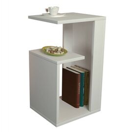 ΒΟΗΘΗΤΙΚΟ ΤΡΑΠΕΖΙ DAWN ΜΕΛΑΜΙΝΗΣ ΛΕΥΚΟ 35X29,5X60Yεκ.HM8880.11 - ΒΟΗΘΗΤΙΚΑ ΤΡΑΠΕΖΑΚΙΑ στο Milonadakis.gr