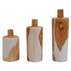 ΕΠΙΤΡΑΠΕΖΙΟ ΔΙΑΚΟΣΜΗΤΙΚΟ ΜΑΣΙΦ ΞΥΛΟ TIK ΦΥΣΙΚΟ 10X10X34EK. HM7722 - ΑΝΤΙΚΕΙΜΕΝΑ στο Milonadakis.gr