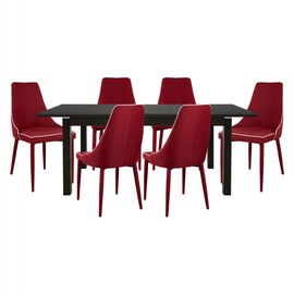 ΣΕΤ ΤΡΑΠΕΖΑΡΙΑ 7ΤMX ΤΡΑΠΕΖΙ 150+44Χ90 MOLI ΜΠΟΡΝΤΩ HM10014.04 - ΤΡΑΠΕΖΑΡΙΕΣ στο Milonadakis.gr