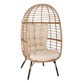 ΠΟΛΥΘΡΟΝΑ Τ.ΦΩΛΙΑ RATTAN HM5869.01 ΜΕΤΑΛ. ΠΟΔΙΑ ΜΑΥΡΑ 77x72x148 εκ. - ΚΑΡΕΚΛΕΣ - ΠΟΛΥΘΡΟΝΕΣ στο Milonadakis.gr