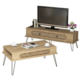 ΣΥΝΘΕΣΗ ΣΑΛΟΝΙΟΥ ΜΕΛΑΜΙΝΗΣ 2ΤΜΧ ΦΥΣΙΚΟ ΟΑΚ HM11851.02 - ΣΥΝΘΕΣΕΙΣ ΣΑΛΟΝΙΟΥ στο Milonadakis.gr