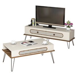 ΣΥΝΘΕΣΗ ΣΑΛΟΝΙΟΥ ΜΕΛΑΜΙΝΗΣ 2ΤΜΧ ΚΡΕΜ-ΚΑΡΥΔΙ HM11851.01 - ΣΥΝΘΕΣΕΙΣ ΣΑΛΟΝΙΟΥ στο Milonadakis.gr