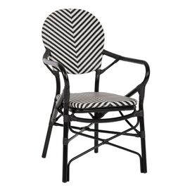 ΠΟΛΥΘΡΟΝΑ ΑΛΟΥΜΙΝΙΟΥ ΜΕ TEXTLINE ΜΑΥΡΟ-ΛΕΥΚΟ HM5928.01 56x59x94,5Yεκ. - ΚΑΡΕΚΛΕΣ - ΠΟΛΥΘΡΟΝΕΣ στο Milonadakis.gr