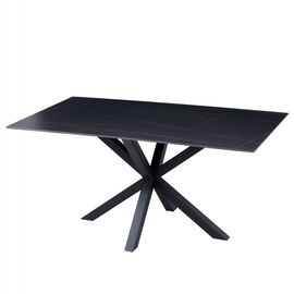 ΤΡΑΠΕΖΙ ΣΑΛΟΝΙΟΥ HM9470.04 BLACK MARBLE-ΜΑΥΡΗ ΜΕΤΑΛ.ΒΑΣΗ 120x60x45,5Yεκ. - ΤΡΑΠΕΖΑΚΙΑ ΣΑΛΟΝΙΟΥ στο Milonadakis.gr