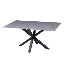 ΤΡΑΠΕΖΙ ΣΑΛΟΝΙΟΥ HM9470.05 GREY MARBLE-ΜΑΥΡΗ ΜΕΤΑΛ.ΒΑΣΗ 120x60x45,5Yεκ. - ΤΡΑΠΕΖΑΚΙΑ ΣΑΛΟΝΙΟΥ στο Milonadakis.gr