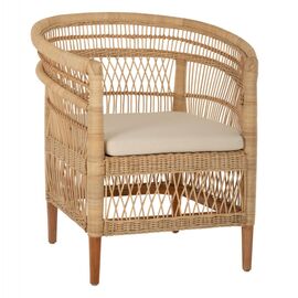ΠΟΛΥΘΡΟΝΑ MALAWI HM9635.04 ΞΥΛΟ ΜΑΟΝΙ ΕΠΕΝΔΥΣΗ RATTAN ΛΕΥΚΟ ΜΑΞΙΛΑΡΙ ΚΑΘΙΣΜΑΤΟΣ 80x70x86Υεκ. - ΚΑΡΕΚΛΕΣ - ΠΟΛΥΘΡΟΝΕΣ στο Milonadakis.gr