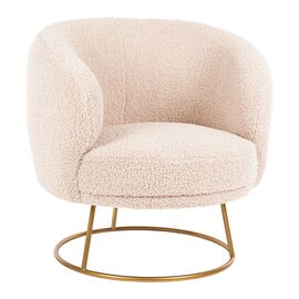 ΠΟΛΥΘΡΟΝΑ ARIEN HM8403.20 ΥΦΑΣΜΑ ΜΠΟΥΚΛΕ ΕΚΡΟΥ ΜΕ ΧΡΥΣΗ ΒΑΣΗ 78x75x84Υεκ. - ΚΑΡΕΚΛΕΣ - ΠΟΛΥΘΡΟΝΕΣ ΕΣ. στο Milonadakis.gr