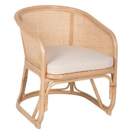 ΠΟΛΥΘΡΟΝΑ ΚΙΚΟ HM9839 RATTAN ΣΕ ΦΥΣΙΚΟ ΧΡΩΜΑ-ΛΕΥΚΟ ΜΑΞΙΛΑΡΙ 61x71x76Yεκ. - ΚΑΡΕΚΛΕΣ - ΠΟΛΥΘΡΟΝΕΣ στο Milonadakis.gr