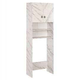 ΕΠΙΠΛΟ ΠΛΥΝΤΗΡΙΟΥ ΜΕ ΡΑΦΙΑ&ΝΤΟΥΛΑΠΙ TERRY ΛΕΥΚΟ ΜΑΡΜΑΡΟ ΕΦΕ HM9122.12 64Χ29Χ181Υεκ. - ΝΤΟΥΛΑΠΙΑ - ΠΑΠΟΥΤΣΟΘΗΚΕΣ στο Milonadakis.gr