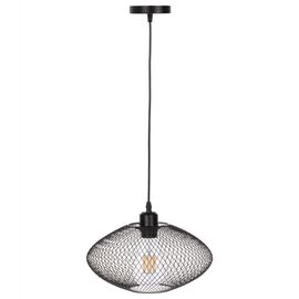 ΦΩΤΙΣΤΙΚΟ ΟΡΟΦΗΣ ΚΡΕΜΑΣΤΟ HM4094 ΜΑΥΡΟ ΔΙΚΤΥΩΤΟ ΜΕΤΑΛΛΙΚΟ ΚΑΠΕΛΟ Φ30x125Υεκ. - ΦΩΤΙΣΤΙΚΑ ΟΡΟΦΗΣ στο Milonadakis.gr