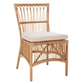 ΚΑΡΕΚΛΑ THALIN HM9834 RATTAN ΣΕ ΦΥΣΙΚΟ-ΜΑΞΙΛΑΡΙ ΣΕ ΛΕΥΚΟ 53x58x91Υεκ. - ΚΑΡΕΚΛΕΣ - ΠΟΛΥΘΡΟΝΕΣ ΕΣ. στο Milonadakis.gr