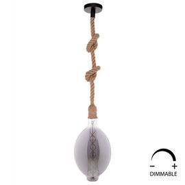 ΛΑΜΠΤΗΡΑΣ LED FILAMENT 8W E27 3000K SMOKE DIMMABLE HM4051.03 - ΦΩΤΙΣΜΟΣ ΟΙΚΟΝΟΜΙΑΣ στο Milonadakis.gr