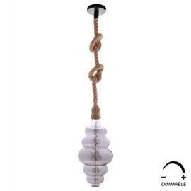 ΛΑΜΠΤΗΡΑΣ LED FILAMENT 8W E27 3000K SMOKE COLOR DIMMABLE HM4056.03 - ΦΩΤΙΣΜΟΣ ΟΙΚΟΝΟΜΙΑΣ στο Milonadakis.gr