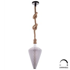 ΛΑΜΠΤΗΡΑΣ LED FILAMENT 8W E27 3000K SMOKE COLOR DIMMABLE  HM4054.03 - ΦΩΤΙΣΜΟΣ ΟΙΚΟΝΟΜΙΑΣ στο Milonadakis.gr