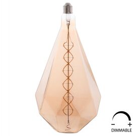 ΛΑΜΠΤΗΡΑΣ LED FILAMENT 8W E27 3000K GOLD COLOR DIMMABLE HM4057 - ΦΩΤΙΣΜΟΣ ΟΙΚΟΝΟΜΙΑΣ στο Milonadakis.gr