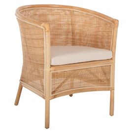 ΠΟΛΥΘΡΟΝΑ APRON HM9818 RATTAN ΠΛΕΚΤΟ ΣΕ ΦΥΣΙΚΟ-ΛΕΥΚΟ ΜΑΞΙΛΑΡΙ 75x70x85Υεκ. - ΚΑΡΕΚΛΕΣ - ΠΟΛΥΘΡΟΝΕΣ στο Milonadakis.gr