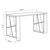 Γραφείο Honey pakoworld χρώμα λευκό - light oak 140x60x75εκ - ΓΡΑΦΕΙΑ στο Milonadakis.gr