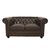 ΚΑΝΑΠΕΣ 2ΘΕΣΙΟΣ T.CHESTERFIELD HM3010.01 ΤΕΧΝΟΔΕΡΜΑ ΣΚΟΥΡΟ ΚΑΦΕ 155x90x73 εκ. - ΚΑΝΑΠΕΔΕΣ-ΣΑΛΟΝΙΑ στο Milonadakis.gr