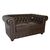 ΚΑΝΑΠΕΣ 2ΘΕΣΙΟΣ T.CHESTERFIELD HM3010.01 ΤΕΧΝΟΔΕΡΜΑ ΣΚΟΥΡΟ ΚΑΦΕ 155x90x73 εκ. - ΚΑΝΑΠΕΔΕΣ-ΣΑΛΟΝΙΑ στο Milonadakis.gr