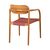 ΠΟΛΥΘΡΟΝΑ OSLO HM9636.06 ΞΥΛΟ TEAK ΦΥΣΙΚΟ & ΡΟΖ ΣΧΟΙΝΙ 55x54x80Yεκ. - ΚΑΡΕΚΛΕΣ - ΠΟΛΥΘΡΟΝΕΣ ΕΣ. στο Milonadakis.gr