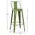 ΣΚΑΜΠΟ BAR ΜΕΤΑΛΛΙΚΟ MELITA ME ΠΛΑΤΗ ΣΕ LIGHT OLIVE GREEN HM8643.13 43Χ43Χ100εκ. - ΣΚΑΜΠΟ ΜΠΑΡ στο Milonadakis.gr