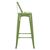 ΣΚΑΜΠΟ BAR ΜΕΤΑΛΛΙΚΟ MELITA ME ΠΛΑΤΗ ΣΕ LIGHT OLIVE GREEN HM8643.13 43Χ43Χ100εκ. - ΣΚΑΜΠΟ ΜΠΑΡ στο Milonadakis.gr