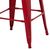 ΣΚΑΜΠΟ ΜΕΣΑΙΟΥ ΥΨΟΥΣ ΜΕΤΑΛΛΙΚΟ HM8573.04 MELITA ΣΕ KOKKINO 43x43x67Yεκ. - ΣΚΑΜΠΟ ΜΠΑΡ στο Milonadakis.gr
