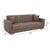 ΚΑΝΑΠΕΣ ΚΡΕΒΑΤΙ POLYA ΤΡΙΘΕΣΙΟΣ ΚΑΦΕ HM3240.02 215x80x77 εκ. - ΚΑΝΑΠΕΔΕΣ-ΣΑΛΟΝΙΑ στο Milonadakis.gr