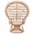 ΠΟΛΥΘΡΟΝΑ ROYAL PEACOCK HM9342 RATTAN ΣΕ ΦΥΣΙΚΟ-ΜΑΞΙΛΑΡΙ ΜΠΕΖ 114x72x150Yεκ. - ΚΑΡΕΚΛΕΣ - ΠΟΛΥΘΡΟΝΕΣ στο Milonadakis.gr
