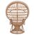 ΠΟΛΥΘΡΟΝΑ ROYAL PEACOCK HM9342 RATTAN ΣΕ ΦΥΣΙΚΟ-ΜΑΞΙΛΑΡΙ ΜΠΕΖ 114x72x150Yεκ. - ΚΑΡΕΚΛΕΣ - ΠΟΛΥΘΡΟΝΕΣ στο Milonadakis.gr