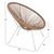 ΠΟΛΥΘΡΟΝΑ ACAPULCO Τ. ΦΩΛΙΑ ΜΕΤΑΛΛΟ ΛΕΥΚΟ ΜΕ TWISTED WICKER HM5871.02 70x73x79 εκ. - ΚΑΡΕΚΛΕΣ - ΠΟΛΥΘΡΟΝΕΣ στο Milonadakis.gr