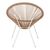 ΠΟΛΥΘΡΟΝΑ ACAPULCO Τ. ΦΩΛΙΑ ΜΕΤΑΛΛΟ ΛΕΥΚΟ ΜΕ TWISTED WICKER HM5871.02 70x73x79 εκ. - ΚΑΡΕΚΛΕΣ - ΠΟΛΥΘΡΟΝΕΣ στο Milonadakis.gr
