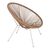 ΠΟΛΥΘΡΟΝΑ ACAPULCO Τ. ΦΩΛΙΑ ΜΕΤΑΛΛΟ ΛΕΥΚΟ ΜΕ TWISTED WICKER HM5871.02 70x73x79 εκ. - ΚΑΡΕΚΛΕΣ - ΠΟΛΥΘΡΟΝΕΣ στο Milonadakis.gr