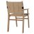 ΠΟΛΥΘΡΟΝΑ BAND RUBBERWOOD ΚΑΙ ΣΧΟΙΝΙ 62,5x60x88Yεκ.HM9324.01 - ΚΑΡΕΚΛΕΣ - ΠΟΛΥΘΡΟΝΕΣ ΕΣ. στο Milonadakis.gr