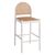 ΣΚΑΜΠΟ ΑΠΟ ΟΞΙΑ-RATTAN ΑΨΙΔΑ ΠΛΑΤΗ ΛΕΥΚΟ HM9408.03 47x46x100 εκ. - ΣΚΑΜΠΟ ΜΠΑΡ στο Milonadakis.gr