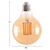 ΛΑΜΠΤΗΡΑΣ GLOBO LED FILAMENT 12W E27 3000K ΧΡΥΣΟ HM4049.02 - ΦΩΤΙΣΜΟΣ ΟΙΚΟΝΟΜΙΑΣ στο Milonadakis.gr