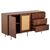 ΜΠΟΥΦΕΣ MEEN HM9735 MDF ΜΕ ΦΥΣΙΚΟ ΚΑΠΛΑΜΑ ΚΑΡΥΔΙΑΣ-ΧΡΥΣΑ ΜΕΤΑΛΛΙΚΑ ΠΟΔΙΑ 150x40x80Υεκ - ΜΠΟΥΦΕΔΕΣ-ΚΟΝΣΟΛΕΣ στο Milonadakis.gr
